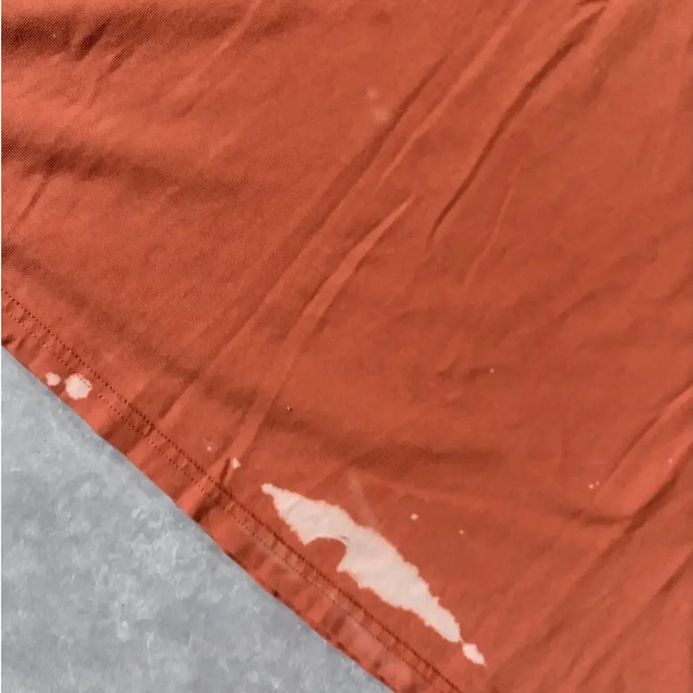 90s Vintage Nike Distressed Orange T-Shirt -XL